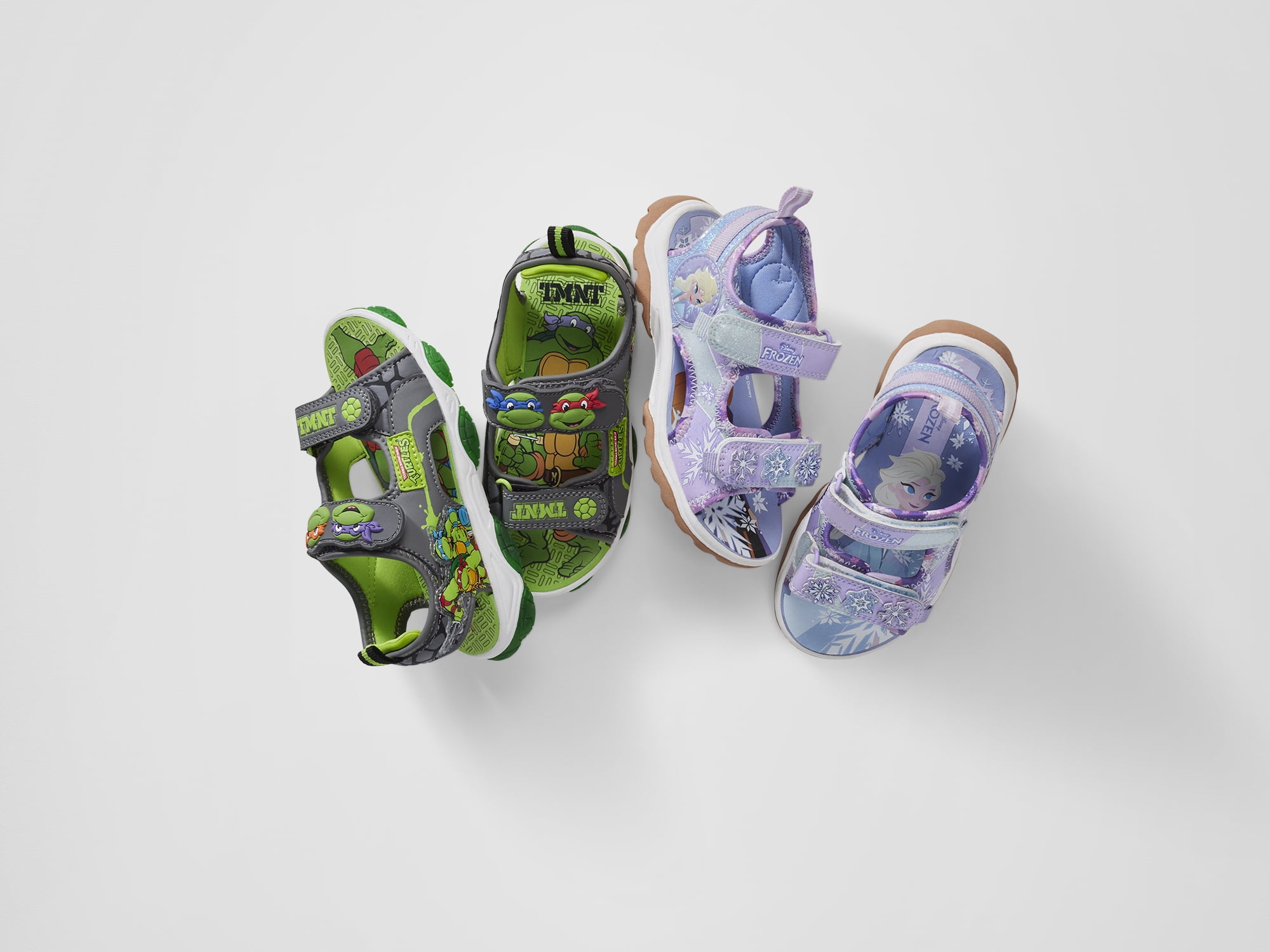 Teenage Mutant Ninja Turtles Toddler Boys Light up Sandals Sizes