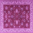 thumbnail image 1 of Ahgly Company Indoor Square Persian Purple Traditional Area Rugs, 7' Square, 1 of 4