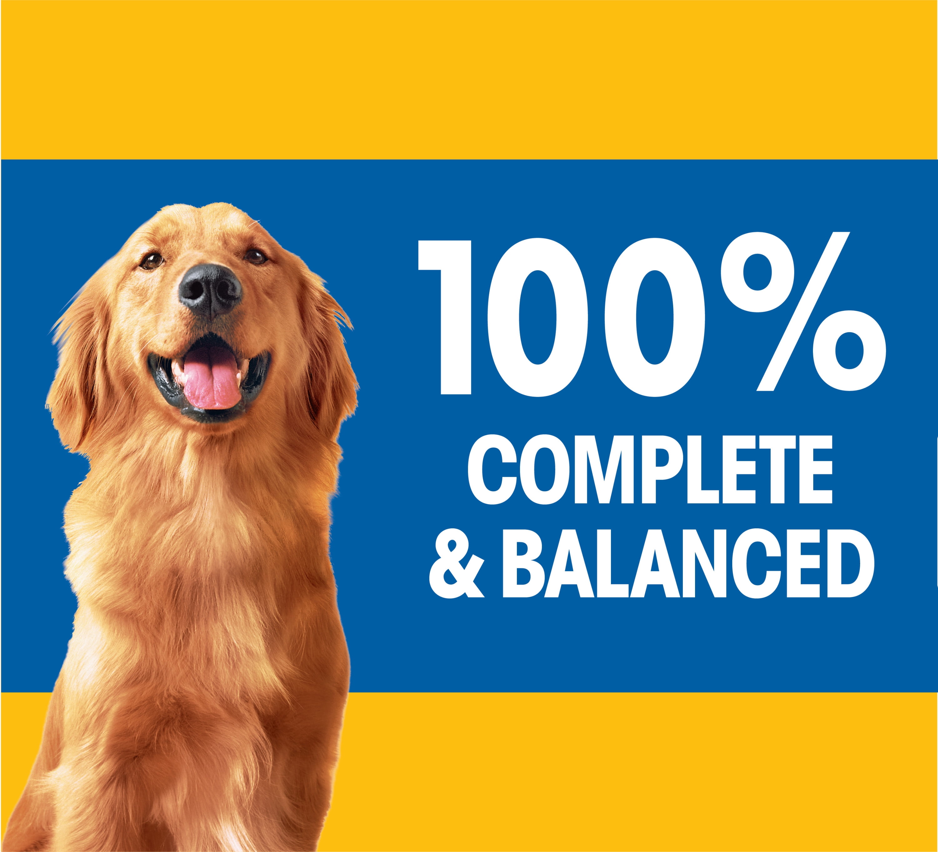 Pedigree Complete Nutrition Adult Dry Dog Food Roasted Chicken, Rice & Vegetable Flavor, 40 lb. Bag