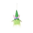 thumbnail image 1 of Kearding Colgante de Pascua atmósferas temáticas muñeca sin rostro Animal DIY decoración de temporada estantería escaparate ornamento Kits de decoración para fiestas Verde, 1 of 6