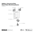 thumbnail image 2 of Kohler K-33603 H2wise Smart Home Water Monitor, 2 of 5