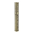 thumbnail image 1 of Metal Tube Container, Stylish Embossed Design Storage Tube Case Excellent Sealing Capabilities Zinc Alloy Storage Bottle Tube for Documents or Other Small Items, 1 of 7
