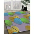 thumbnail image 2 of Ahgly Company Indoor Rectangle Patterned Ash Gray Novelty Area Rugs, 6' x 9', 2 of 6