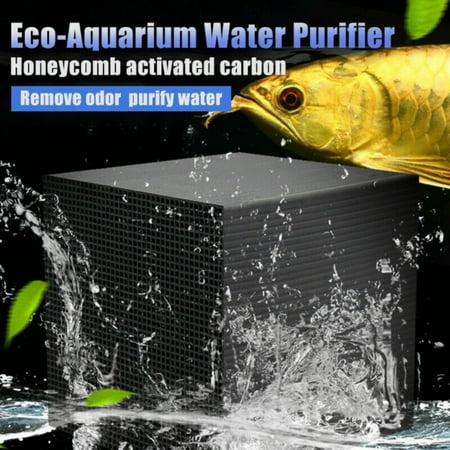 Nano Water Purification Cube Filter Block,Activated Carbon for Fish (The Best Fish Tank Filter)