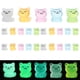 thumbnail image 1 of 30 Figuras Miniatura de Gatos que Brillan en la Oscuridad, Adorables Figuras de Gatos Pequeños, Pequeños Animales de Resina, 1 of 8