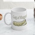 thumbnail image 4 of CafePress - Gag A Maggot Mug - 11 oz Ceramic Mug - Novelty Coffee Tea Cup, 4 of 6