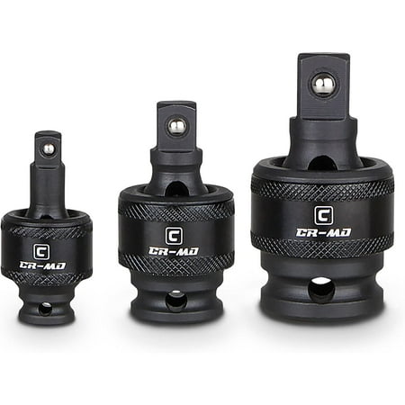

MOWENTA Premium Impact Universal Joint Set CrMo -Piece Impact universal joint adapters let you reach fasteners in tight corners and spaces with power too...