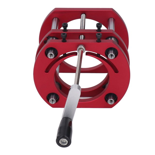Base de Levage de Routeur, Système de Levage de Table de Routeur en Alliage d'Aluminium Acier Inoxydable Résistance à la Rouille Installation Facile avec Poignée pour Bricolage
