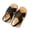 Black, variant on HUANBAI Girls Sandals For Toddlers And Kids Soft Comfortable Adjustable Straps Breathable Lightweight For Daily Wear Outdoor Beach Play Spring Summer 12-18 Months