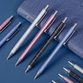 thumbnail image 2 of Student Mechanical Pencil 0.5/0.7mm Lead Anti-Break Buffer Design Easy Refill Clip Writing Pen Metal Body Primary School Student Mechanical Pencil, 2 of 8