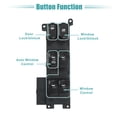 thumbnail image 3 of Unique Bargains Front Left Driver Side Power Window Switch for Hyundai Elantra 2009 2010 2011 2012 No.935702L010, 3 of 7