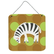 Carolines Treasures BB6787DS66 Zebra Wall or Door Hanging Prints 6HX6W multicolor