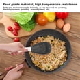 thumbnail image 4 of Cuchara de cocción de mano Cola de mango largo Scoop Scoop Rallador antiadherente Resistente al calor Resistente al hogar Accesorios de cocina Negro seitruly HA012425-01B, 4 of 7