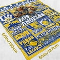 thumbnail image 5 of Football Lovers Gifts, Sports Blankets Gifts for Men, Gift Throw Super Cozy Comfortable Flannel Blanket 60" x 50", 5 of 6