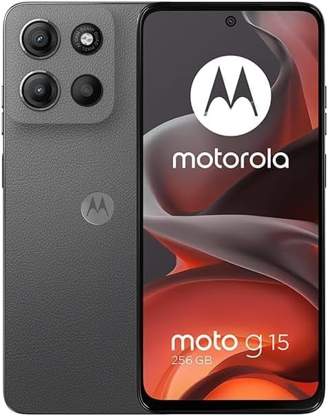 Motorola Moto G15 XT2521-2 4+256GB Dual Sim GSM Unlocked Gray 4G