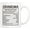 Gold, variant on Mothers Day Gifts Grandma Nutritional Facts Coffee Mug Christmas Gifts, Funny New Gag Novelty Gift from Granddaughter Grandson for Birthday, 11Oz Ceramic Cups