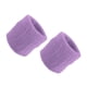 thumbnail image 1 of Muñequeras Unique Bargains de Algodón Absorbente de sudor Púrpura Claro 8x8cm, 1 of 7