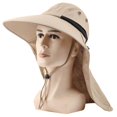 thumbnail image 2 of Chapeau de Pêche à Large Bord avec Rabat de Cou pour les Hommes avec Protection Haut de Gamme 50+, 2 of 10