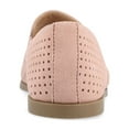 thumbnail image 4 of Journee Womens Lucie Slip On Almond Toe Loafer Dress Flats, Widths Available, 4 of 10