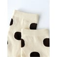 thumbnail image 3 of Zhengup Women's 5 Pairs Polka Dots Cute Socks Casual Crew Ankle Socks, 3 of 4