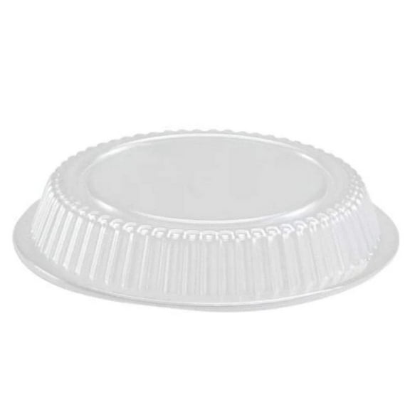 7" Clear Dome Lids for Aluminum Round Pan: 5CT