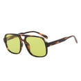 thumbnail image 1 of Gafas de sol retro para mujer y hombre Gafas de sol clásicas cuadradas de los años 70, 1 of 3