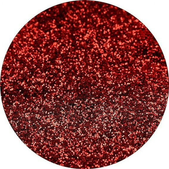 Nail Glitter - Red Chunky Glitter in Jar - 4 Oz Glitter for Crafts - Glitter for Slime - Face Glitter - Candle Glitter - Body Glitter