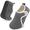 Darkgrey, variant on Barerun Women Men Slippers with Non-slip Rubber Soles Slip On Sock House Slippers for Home Bedroom