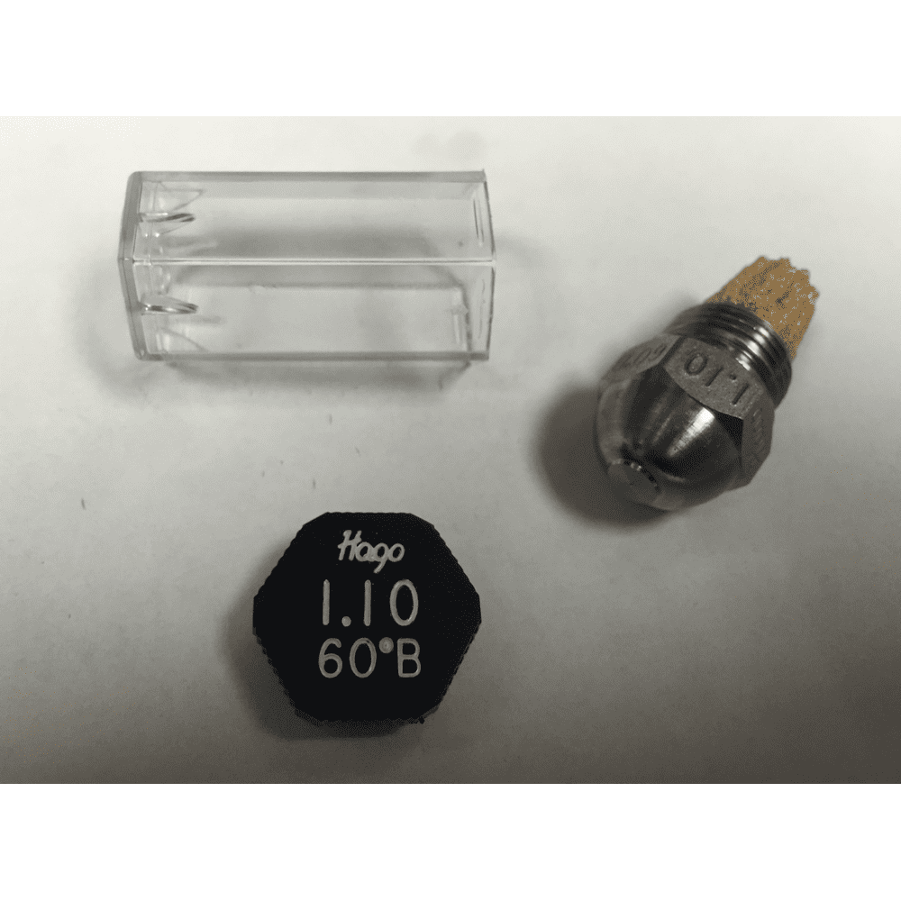 Hago 1.10 GPH 60° B Solid Oil Burner Nozzle (H11060B, 35210) Walmart