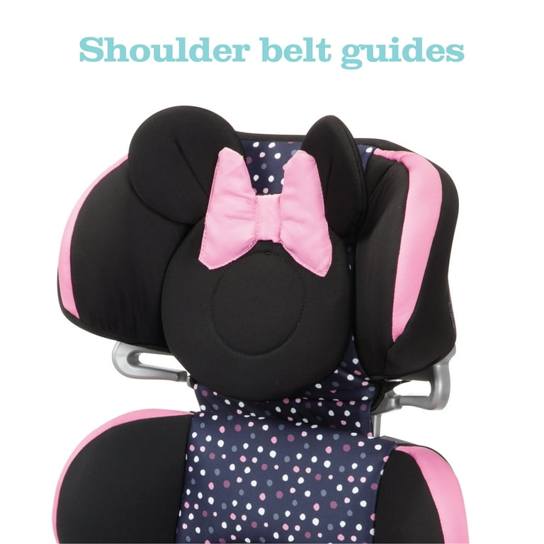 Disney Baby Pronto Belt Positioning Booster Car Seat Peeking Minnie