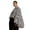 Diagonal Stripe, variant on Women's Plus Size Ruffle Detail Asym Cape