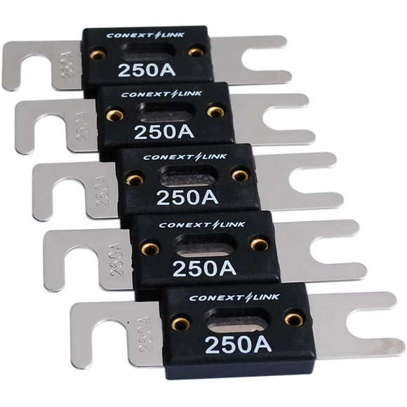 Conext Link ANL250-5 Nickel 250 Ampères ANL Fusible 5 Paquets