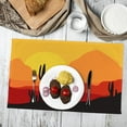 thumbnail image 2 of Boho Placemats Set of 4, Western Placemats, Boho Western Home Decor, Boho Western Table Mats Place Mats for Kitchen Dining Table Decoration 12x18 Inch, 2 of 5