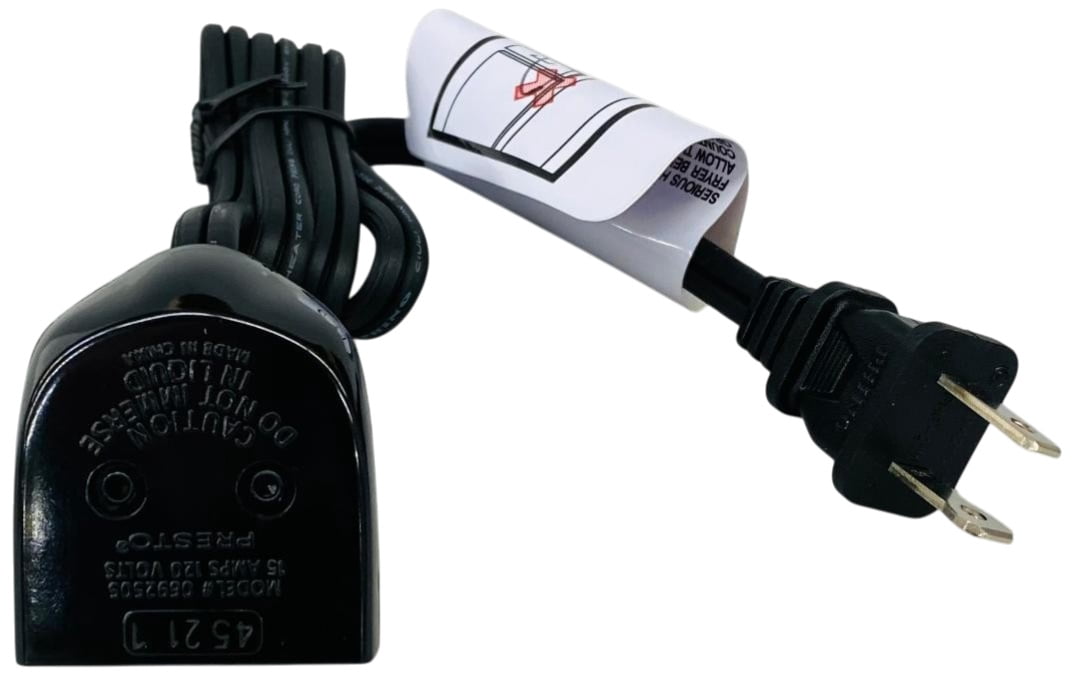 Presto 85-747 Magnetic Cord Power Cable, Dark Black