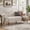 Brown, variant on Leumius 73.6" 3-Seater Sofa, Modern Tufted Upholstered Couch Comfy Upholstered Sofa for Living Room, Apartment, Brown