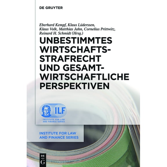 Institute for Law and Finance Unbestimmtes Wirtschaftsstrafrecht und gesamtwirtschaftliche Perspektiven, Book 19, (Hardcover)