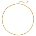 thumbnail image 1 of Gargantilla Dremmy Studios chapada en oro de 14 quilates para mujer, 1 of 7
