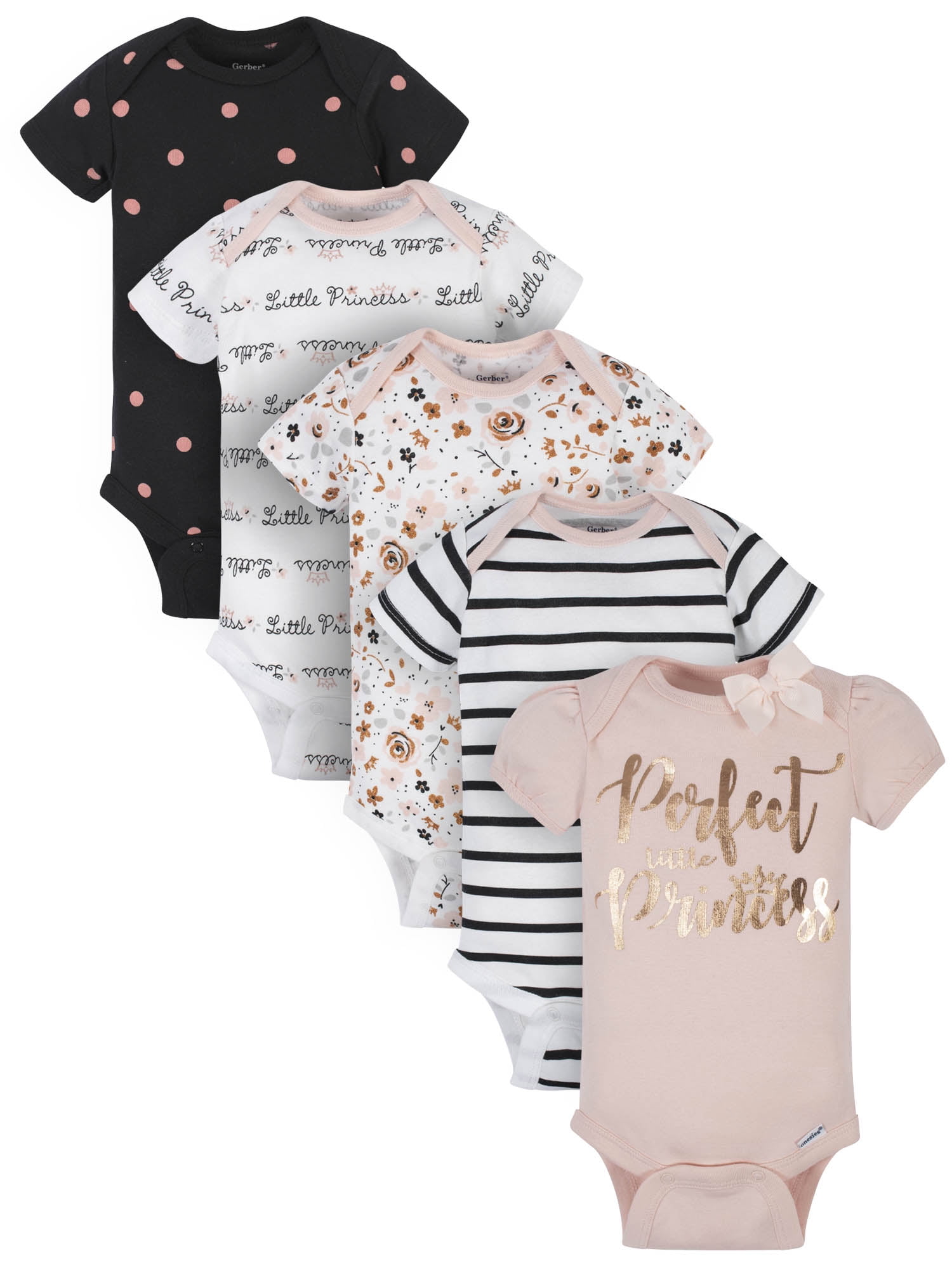 Infant Baby Girls Bodysuit Short-Sleeve Onesie The Statue Print Outfit Autumn Pajamas 