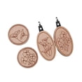 thumbnail image 4 of Lipstore 4 Pieces Needle Minders Needle Threader Set Wooden Practical Flexible Sewing Pin Set B, 4 of 8