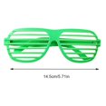 thumbnail image 3 of Gafas divertidas Los mejores regalos Fiesta de cristal Festival Trajes Accesorios (Verde), 3 of 3