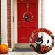 thumbnail image 1 of Xihbxyly Letrero de Calabaza de Halloween, Placa de Bienvenida de Madera, Material Duradero, Decoración para Puerta de Entrada o Porche, Llamativo Adorno de Halloween, para Uso Interior o Exterior, 1, 1 of 2