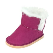 Sophia's Ewe Boots for 18â€ Dolls, Raspberry