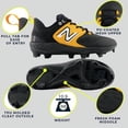 thumbnail image 5 of New Balance Men's Fresh Foam 3000v6 Low Molded Baseball Cleats Navy/White 15, 5 of 8