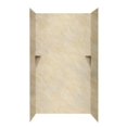 thumbnail image 2 of swan solid surface 96'' x 48'' x 48'' three panel shower wall, 2 of 7