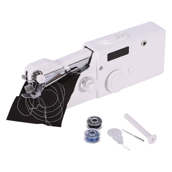 Electric Sewing Machine Home Travel Mini Portable Cordless Handheld Multifunctional Single Stitch Sewing Machine