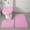 bathroom mat set, variant on 3-Piece Bathroom Rug Mat Toilet Lid Cover Set, Plain Solid Color Coordinating Design For Bathroom Decor, 50Cm X 83Cm Floor Mat And Matching Toilet Lid Cover