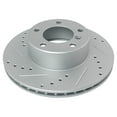 thumbnail image 5 of TRQ Front Performance Brake Pad & Rotor Kit Brake Pads Brake Rotors Set Ceramic Premium G-Coated Fits Select 2001-2003 BMW 525i 1997-2000 528i, 5 of 6