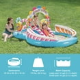 thumbnail image 2 of Open Box Intex Kids Candy Zone Play Center Splash Pool Waterslide (2 Pack), 2 of 9