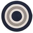 thumbnail image 1 of Colonial Mills FB52R060X060 5 Pi Fleurs Baie vers le Bas Tapis Rond & 44; Marine, 1 of 1
