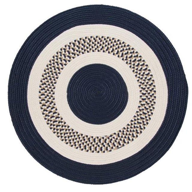 Colonial Mills FB52R060X060 5 Pi Fleurs Baie vers le Bas Tapis Rond & 44; Marine